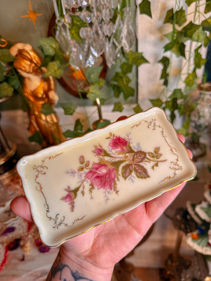 Rose ashtray set and tray✨