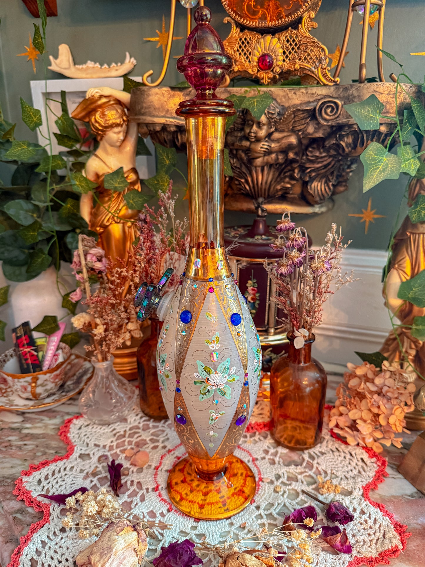 Murano glass with add ons✨