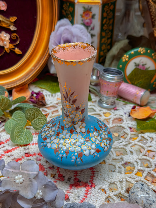 Floral hand painted chillum✨
