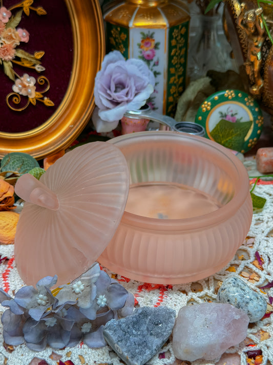 Satin frosted glass stash✨