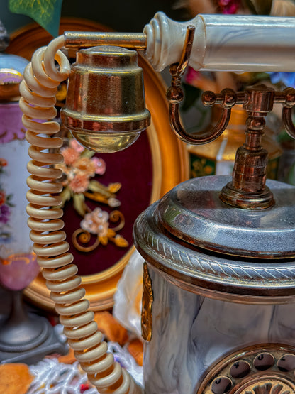 Telephone cigarette dispenser/lighter/music box (RARE)✨