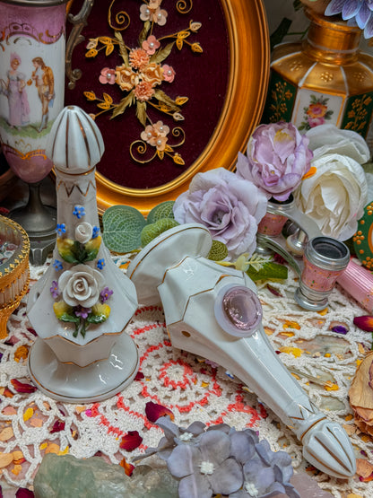 3D floral German made pipes✨