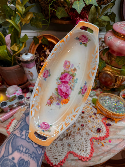 German lusterware dish/tray/ashtray✨