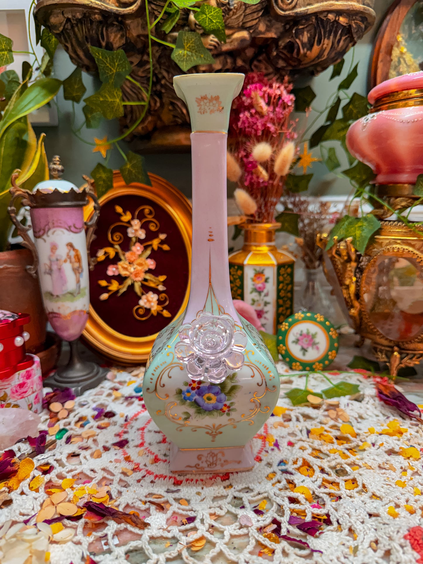 Dresden pink floral  ✨