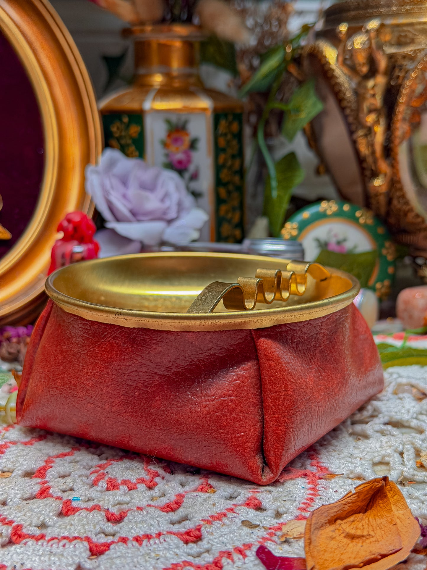 Bean bag ashtray✨