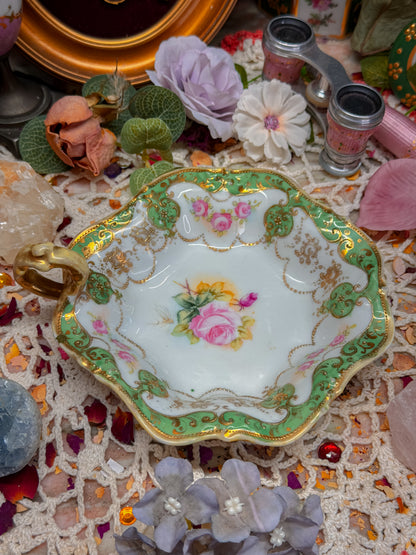 Limoges/Nippon floral set✨