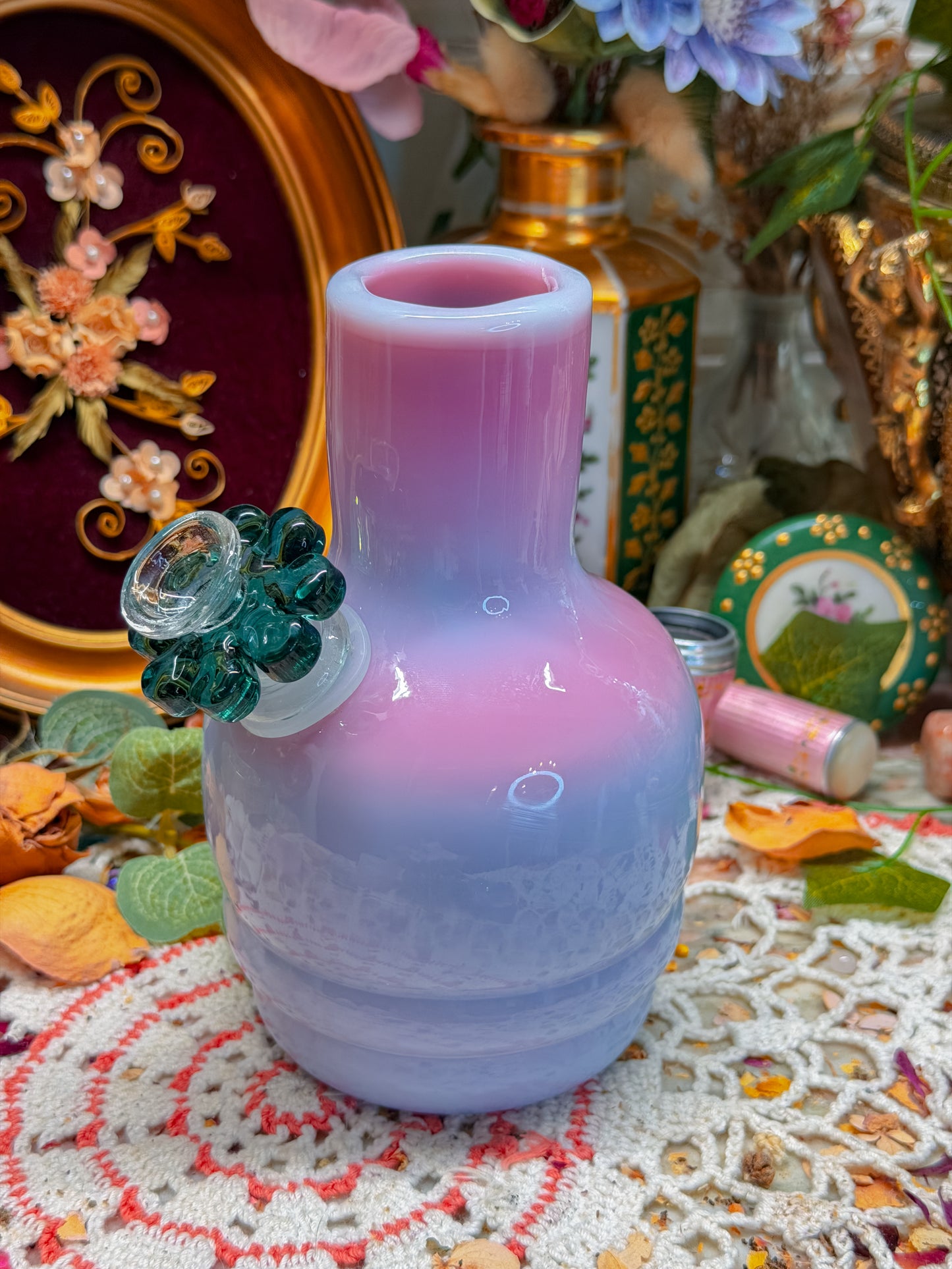Cased Art glass ombré BEAUTY✨