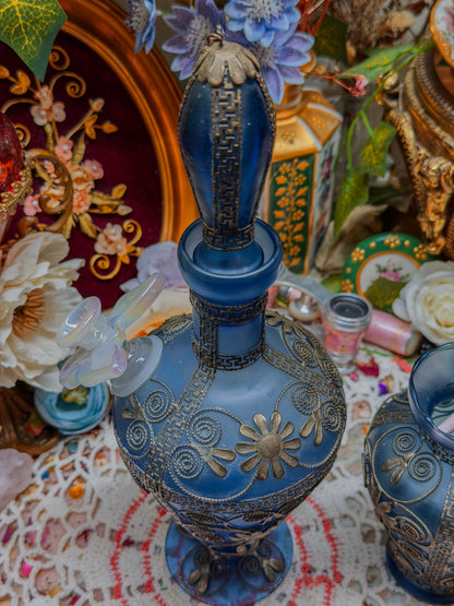 Rare Satin ornate wire bong set✨