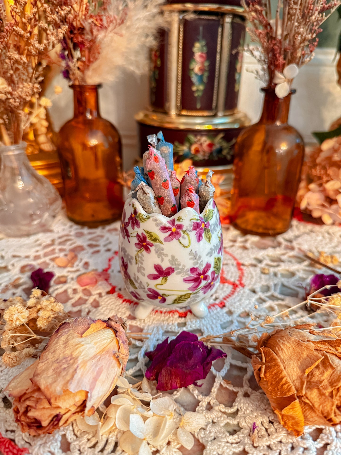 Floral joint holder✨