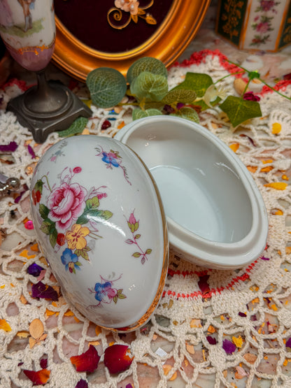 Lefton floral egg stash✨