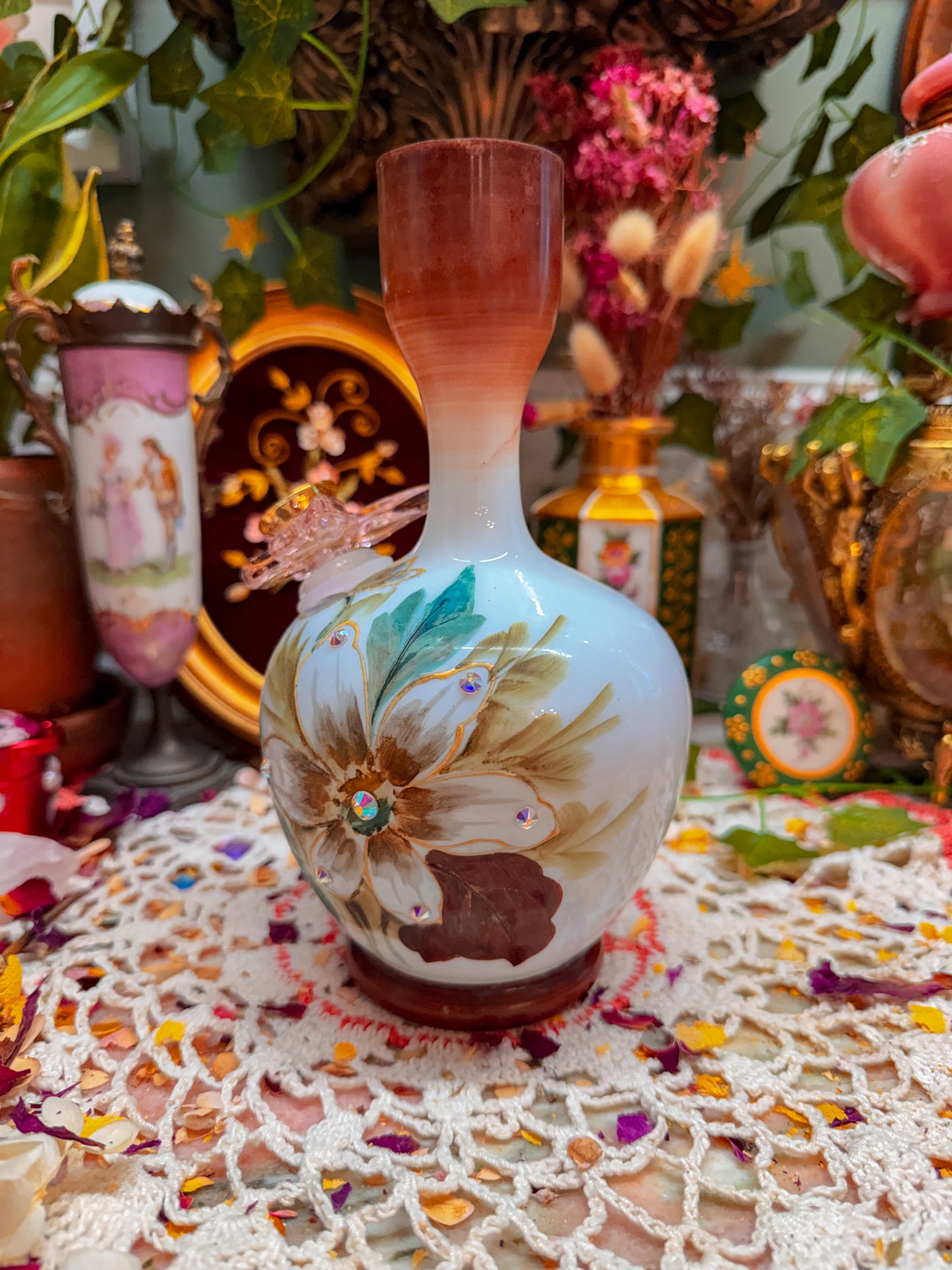 Bristol England hand painted floral✨