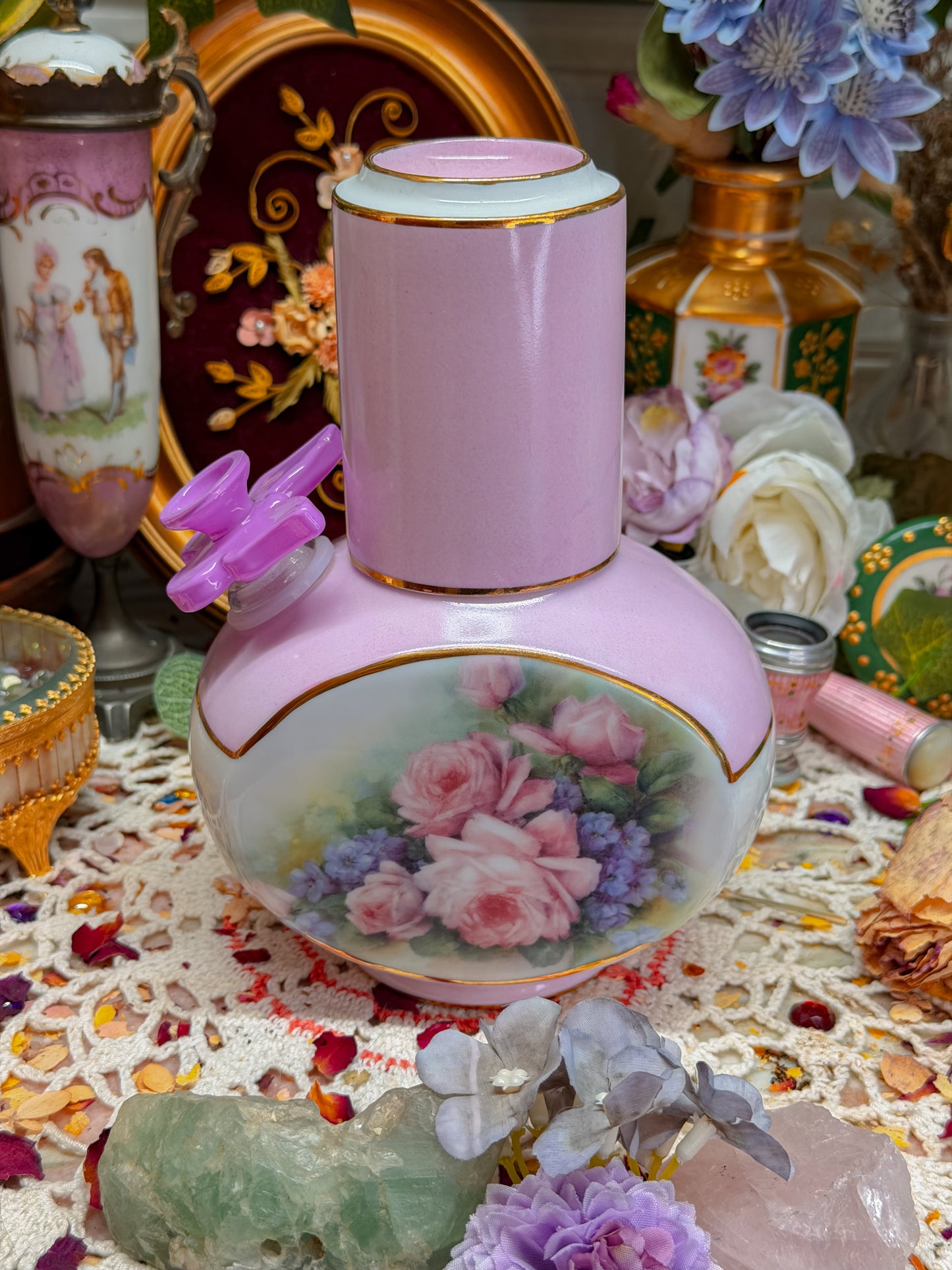 Wake and bake floral by Porcelain Treasures✨