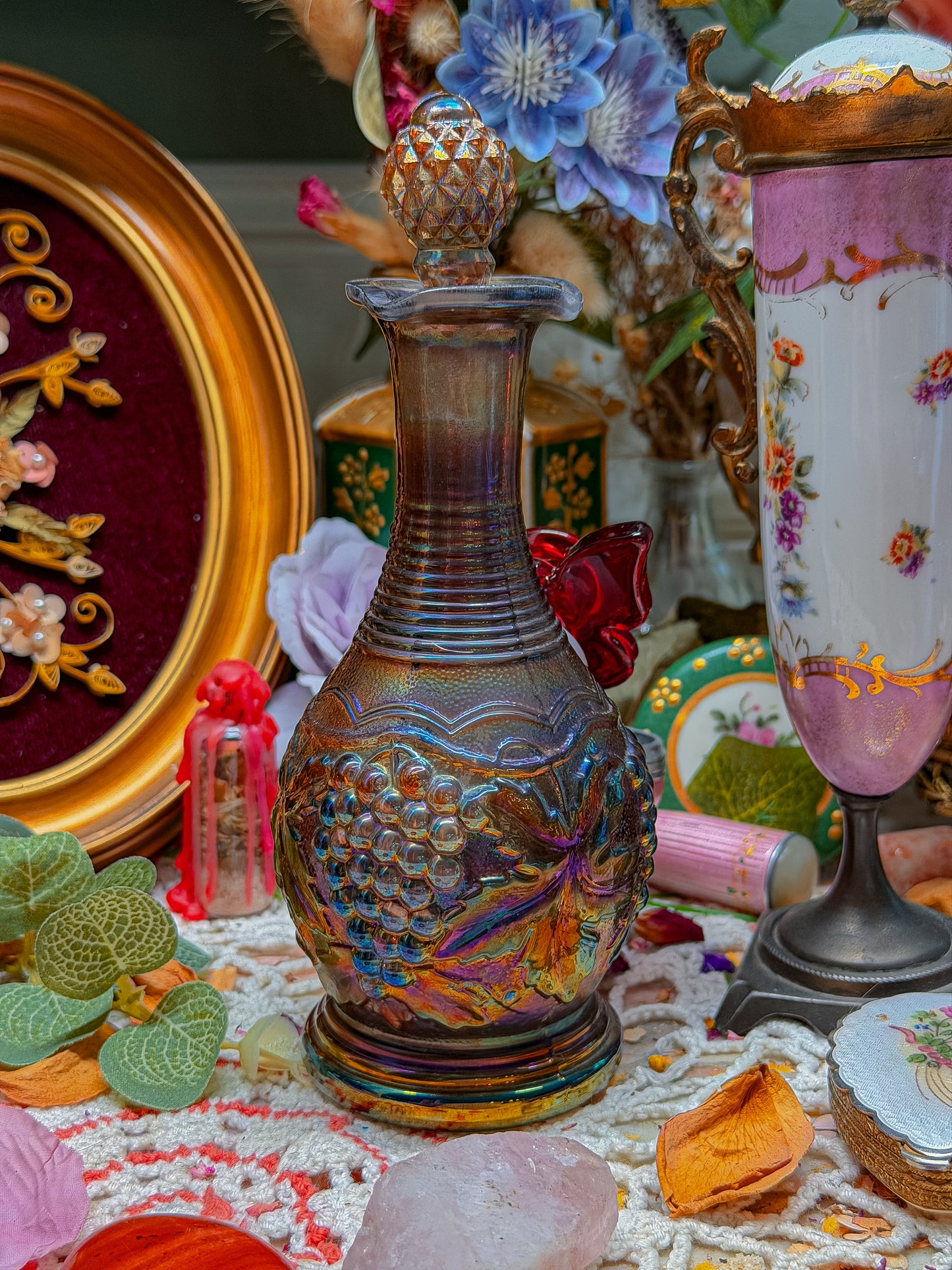 Imperial carnival glass✨