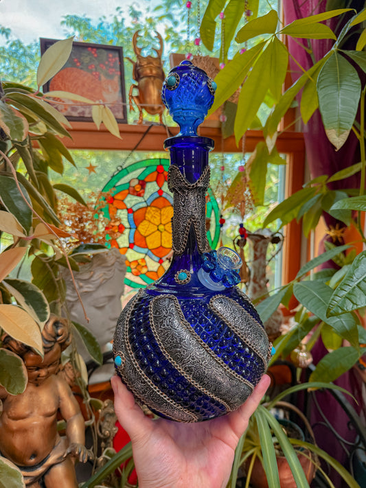 Turkish hammered metal swirl✨