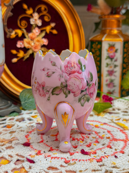 Lefton floral egg✨