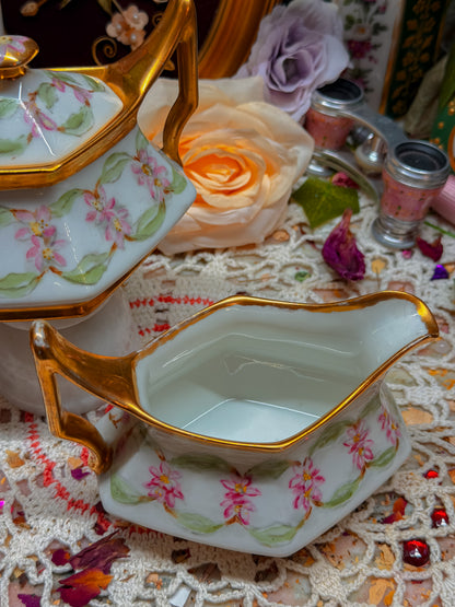 Limoges French floral stash & ashtray✨