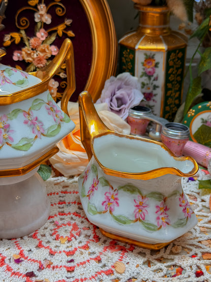 Limoges French floral stash & ashtray✨