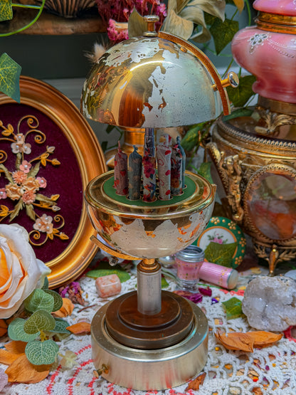 1950s musical cigarette pop up globe✨