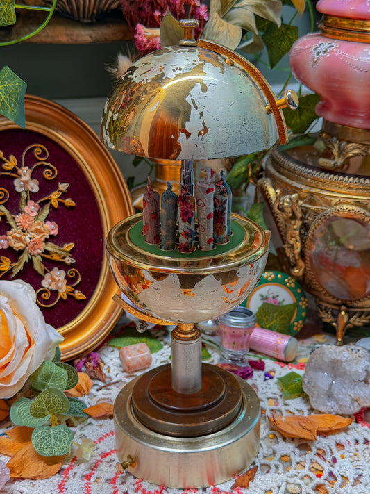 1950s musical cigarette pop up globe✨