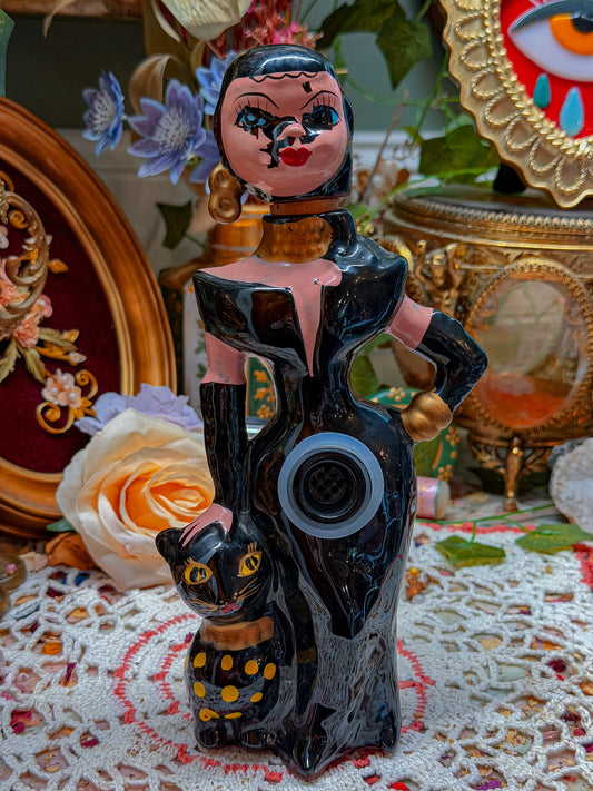 !!!Sassy cat lady pipe!!!🕷️ RARE
