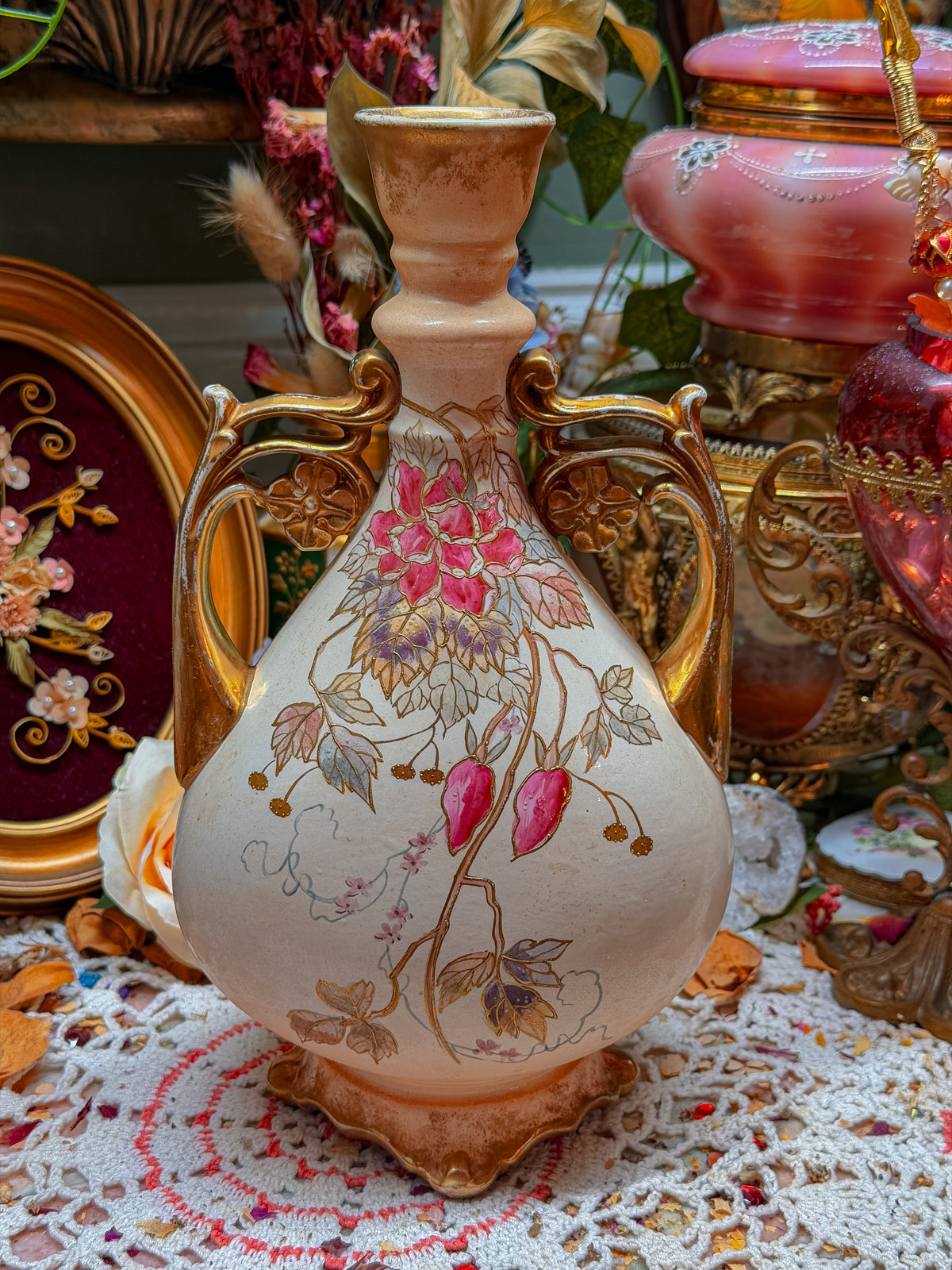 Royal Bonn floral bong✨