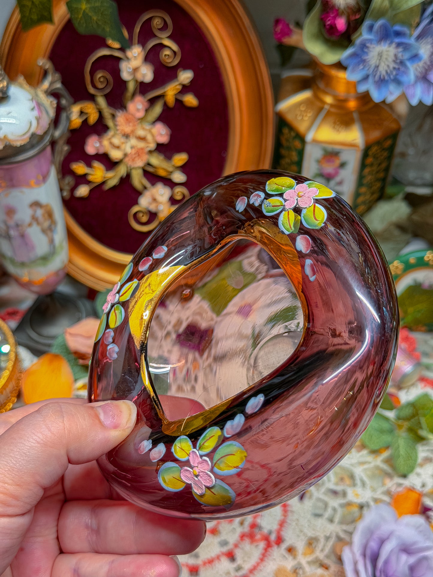 24k Murano ashtray✨