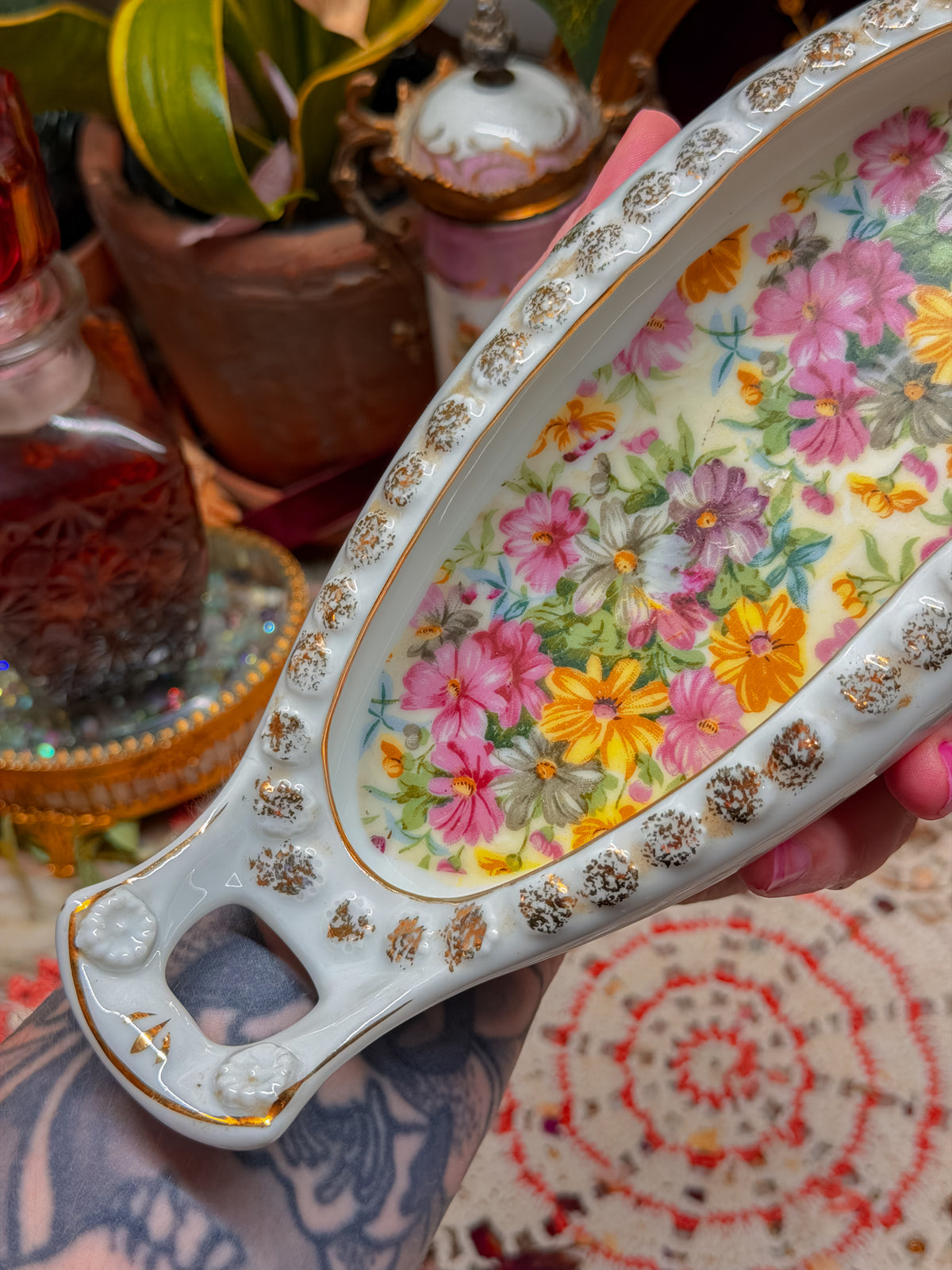 Tilso Floral ashtray✨