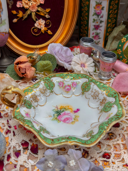 Limoges/Nippon floral set✨