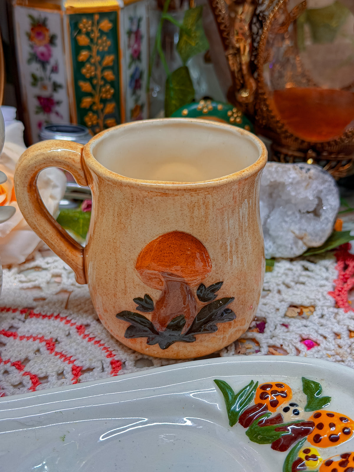 Arnels 70s mushroom bong set✨