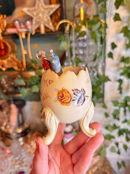 Floral egg joint holder✨