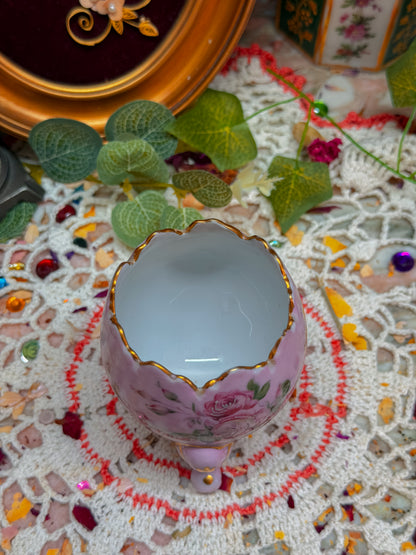 Lefton floral egg✨