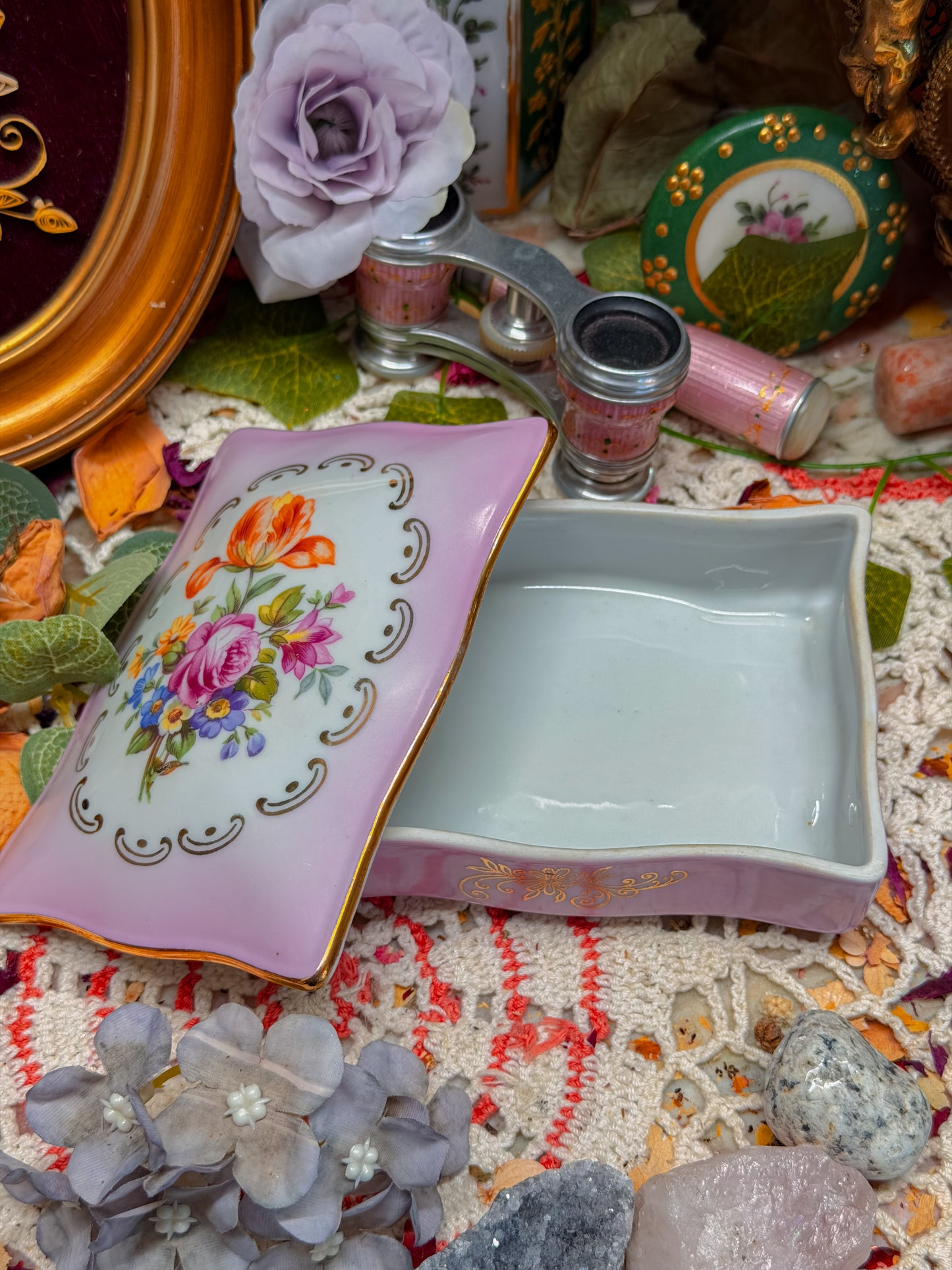 French Limoges floral stash✨
