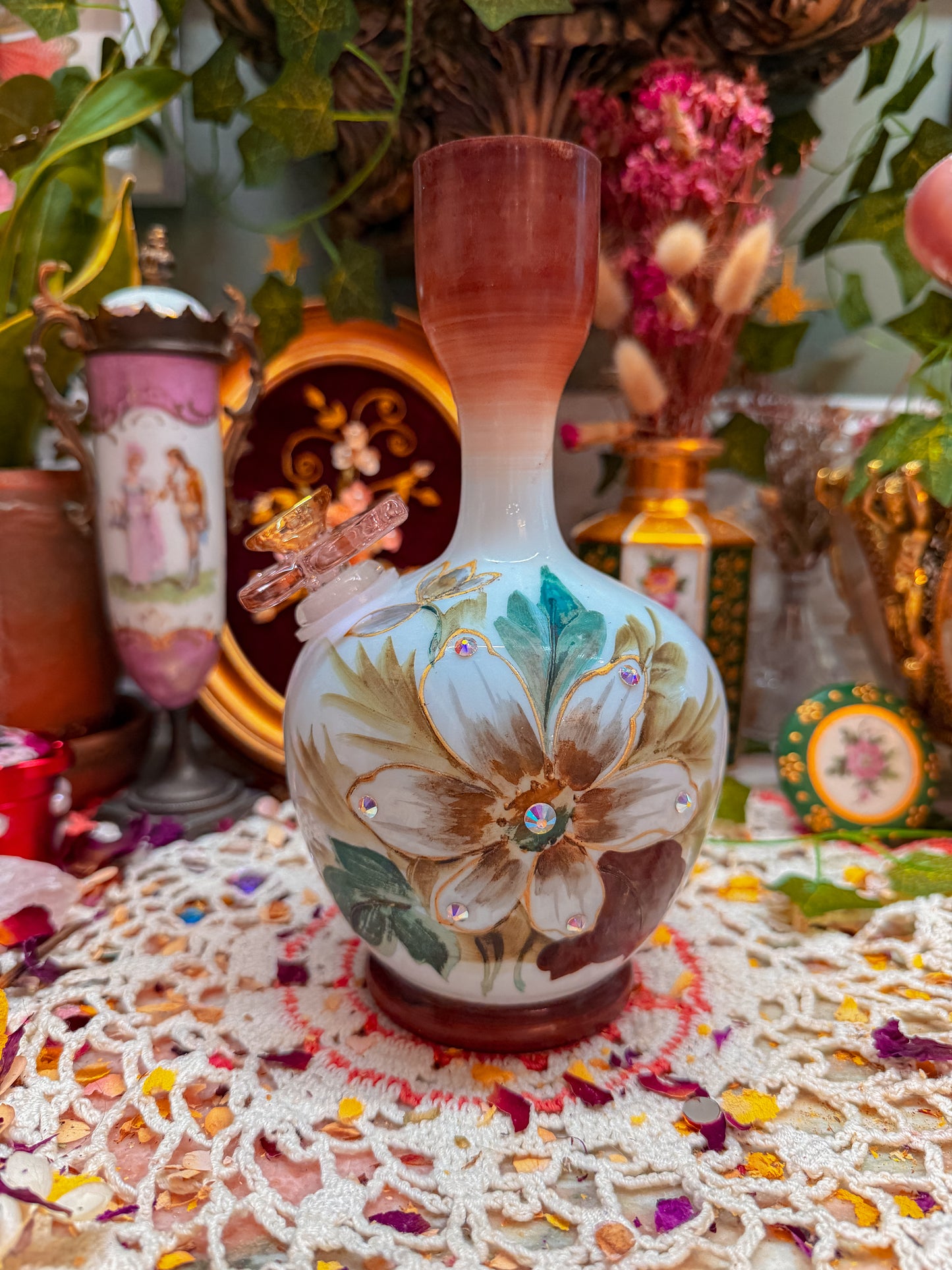 Bristol England hand painted floral✨