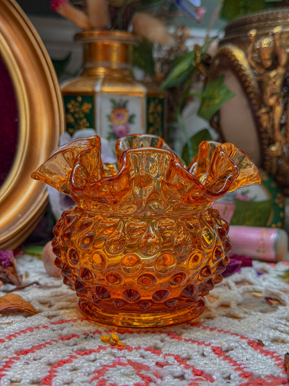 Fenton hobnail ashtray✨