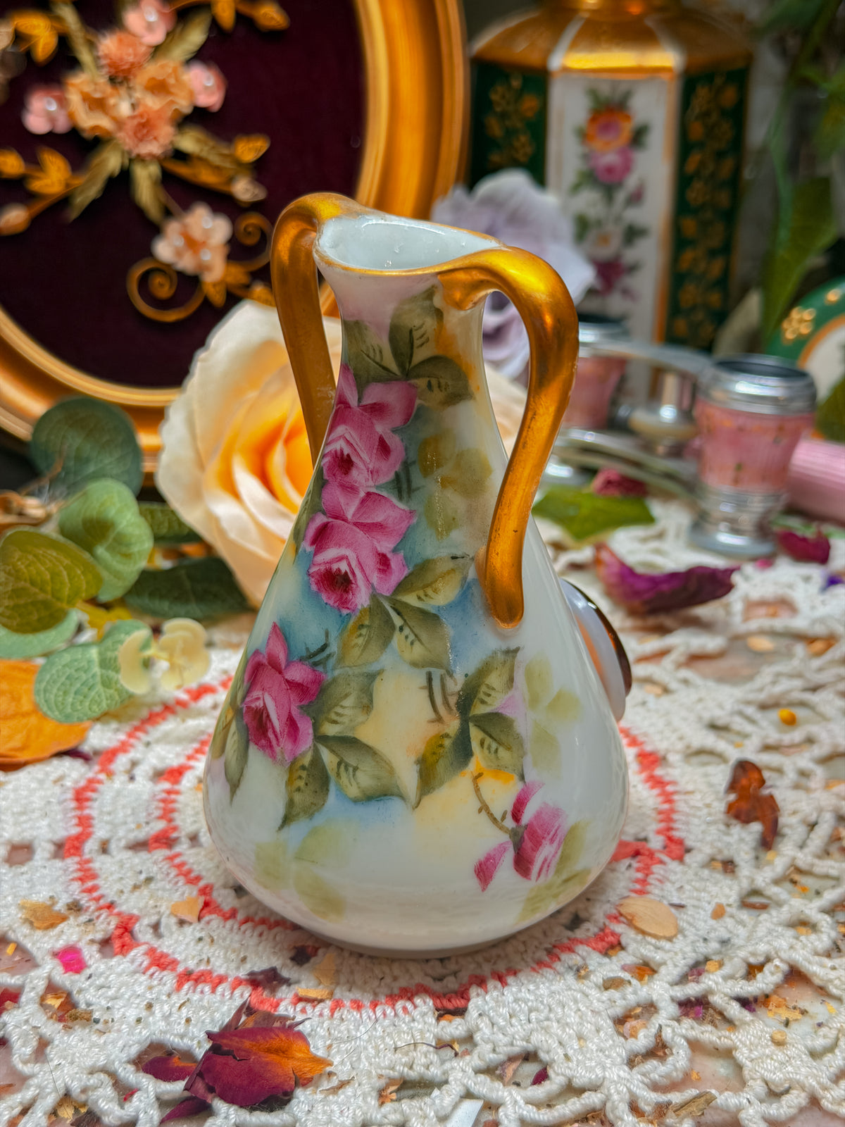 Weimar German Floral pipe✨