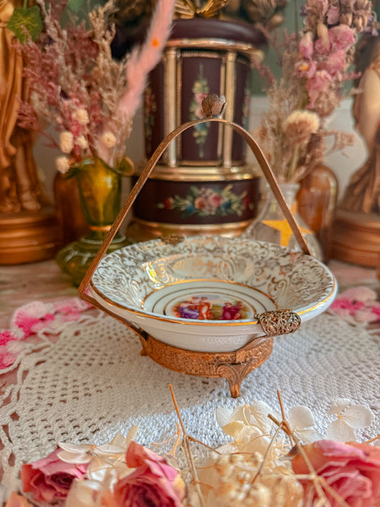 Syracuse 24k handled ashtray/dish✨