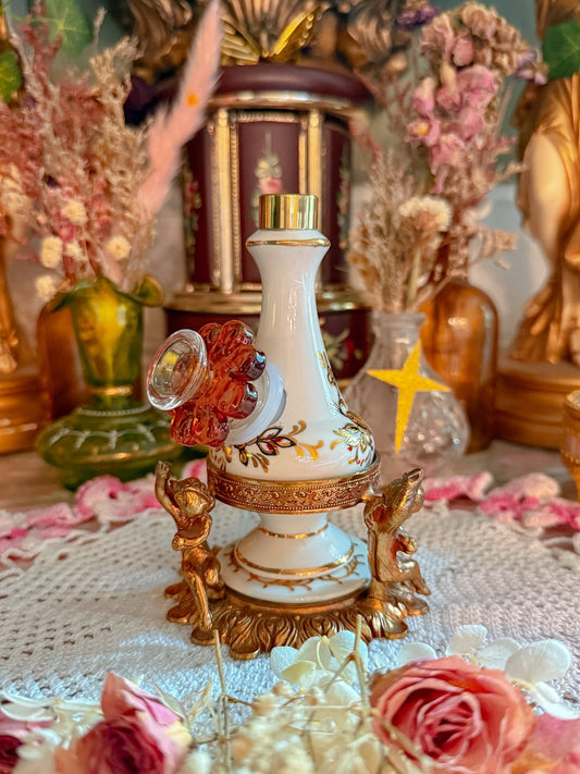 24k gold cherub mini bubbler✨