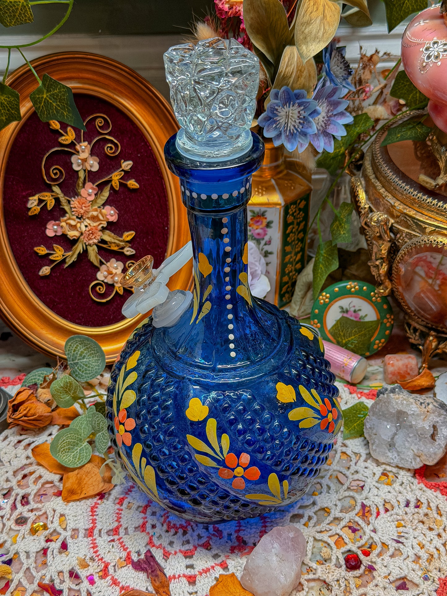 Cobalt floral✨