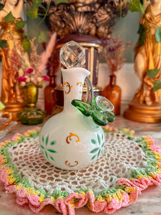 Bohemian cased cut glass✨