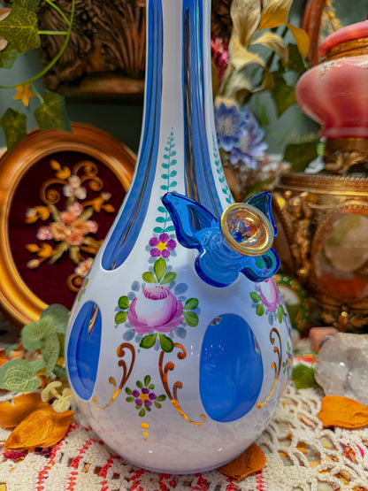 Bohemian Czech cut glass✨