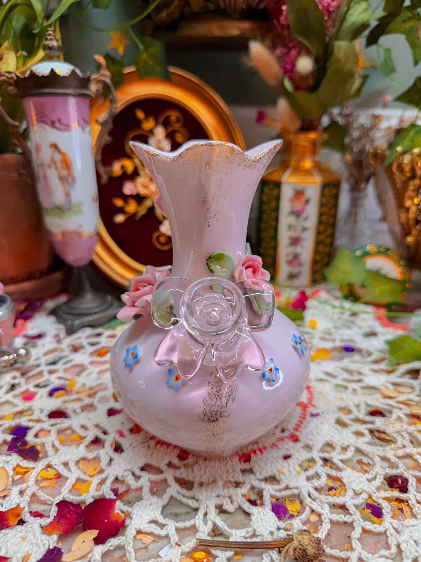 Lefton 3D floral✨