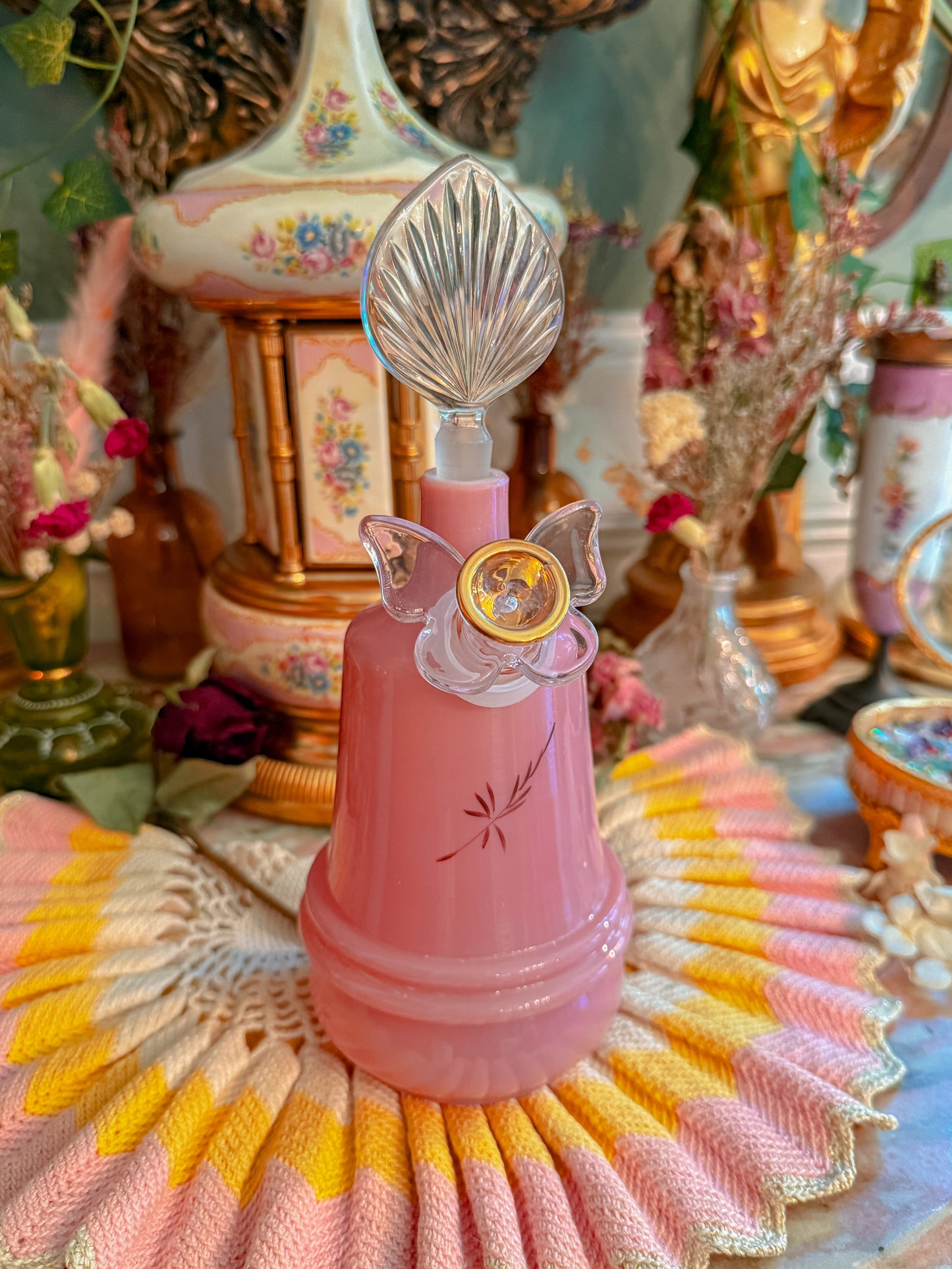 FRENCH opaline floral✨