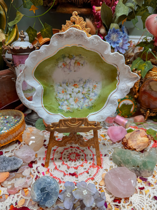 Limoges floral ashtray✨