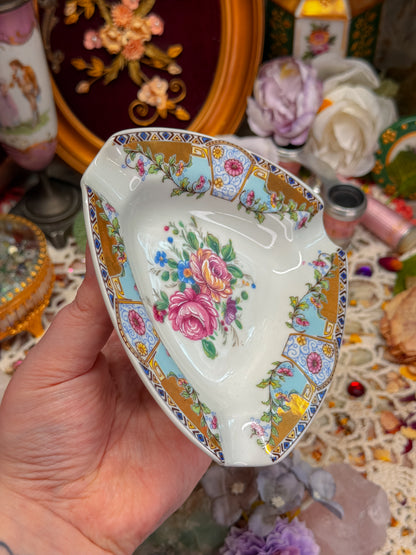Limoges floral ashtray✨