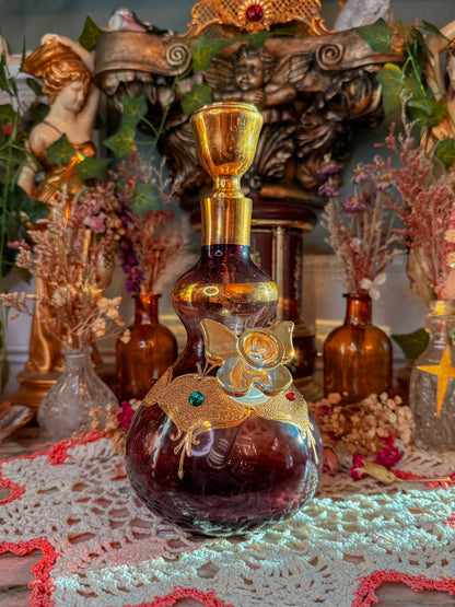 24k purple glass bohemian✨