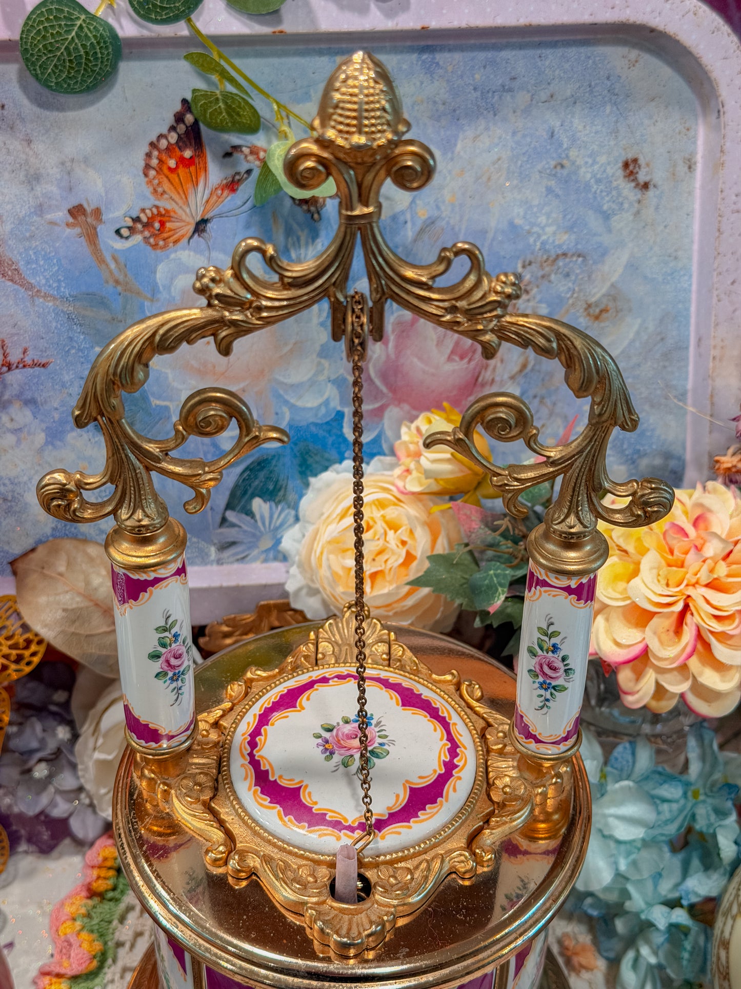 RARE 1950s wishing well cigarette dispenser