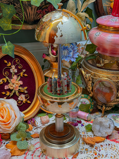 1950s musical cigarette pop up globe✨