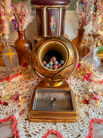 Mid century globe ashtray/joint holder