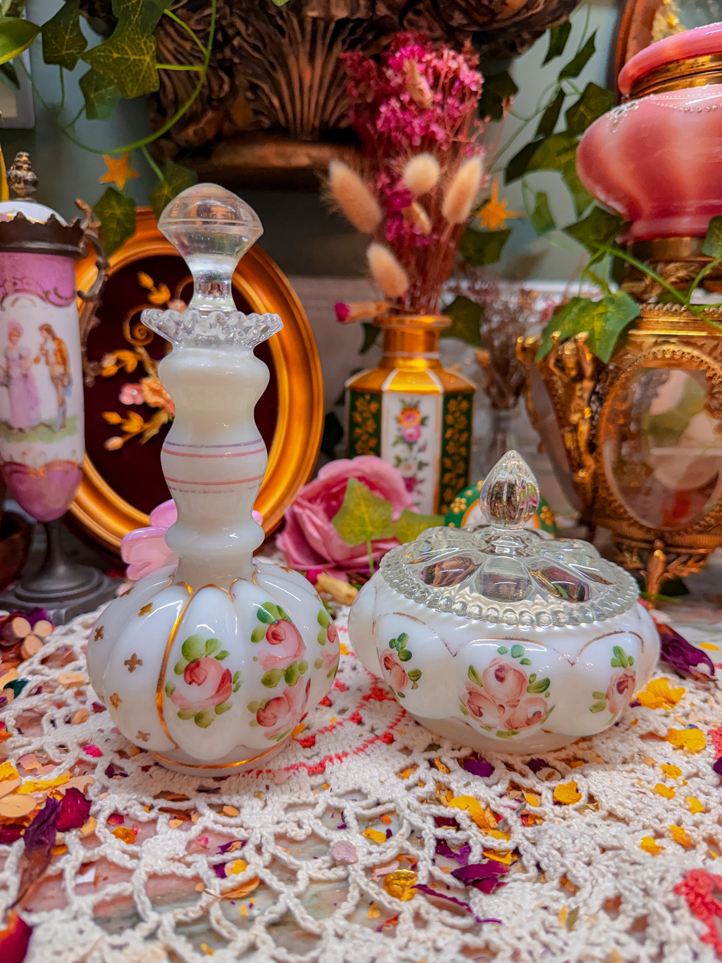 Fenton Charleston floral set✨