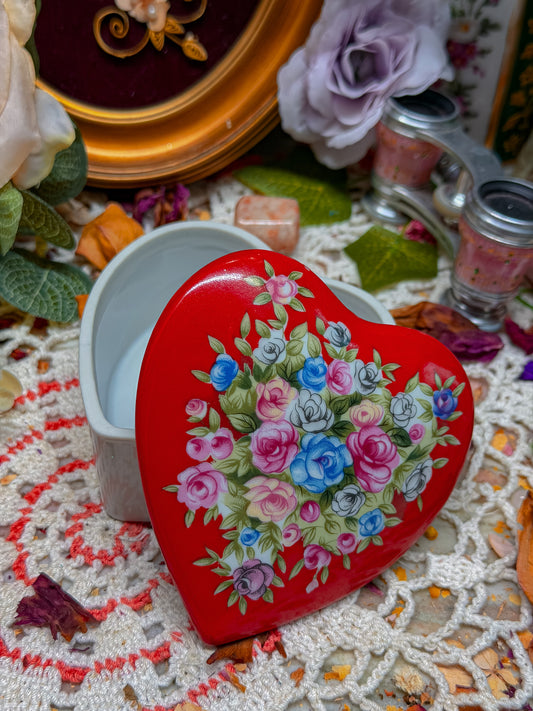 Floral heart stash✨